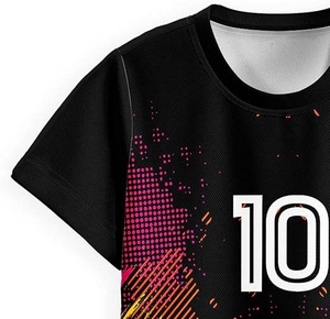 Ensembles d'uniformes de sport pour enfants : Maillots à manches courtes et shorts – Tenues de sport complètes pour enfants - Product Image 3