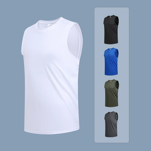 Camiseta Deportiva de Verano para Hombre, Talla Grande, Transpirable, 100% Algodón, Cuello Redondo, Formal, para Correr y Hacer Ejercicio, Tallas M-8XL - Product Image 5