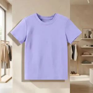 Camisetas para Niños de Alta Calidad, 100% Algodón, 210 g/m², Ecológicas, Impresas con Serigrafía, Logotipo Personalizado, Corte Ajustado, Cuello Redondo, Color Sólido - Product Image 2