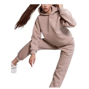 OEM ODM 2026 Women's High Quality Breathable Eco-Friendly Cotton Tracksuit <b>Winter</b> Fitness <b>Wear</b> Comfortable Quick Dry - Product Image 2