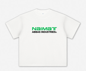 เสื้อยืดแขนสั้นสีเบจสำหรับผู้ชาย ยี่ห้อ Naimat Abbas Industries ทรงปกติ คอกลม ผ้าคอตตอนเจอร์ซีย์ พิมพ์ลายตัวอักษร สไตล์ลำลอง - Product Image 6