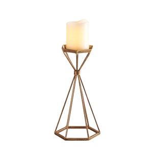 Portavelas Decorativo Hecho a Mano, Acabado en Latón, de la Mejor Calidad, Soporte para Velas de Aluminio Fundido, Personalizado - Product Image 2