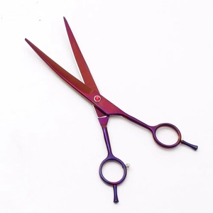 Ciseaux à cheveux professionnels en acier inoxydable avec lame tranchante, manche long et durable en plastique, pour droitiers, pour la coiffure - Product Image 2