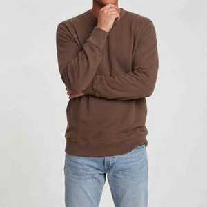 high quality OEM Custom Logo Sweatshirt <b>Men</b> Premium Blank Crew Neck Streetwear Sweatshirt <b>for</b> unisex with custom logo - Product Image 2