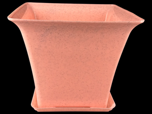 กระถางต้นไม้พร้อมถาดรอง ขนาด 6.5 นิ้ว กระถางปลูกต้นไม้ขนาดใหญ่ ทำจากพลาสติก สำหรับใช้ภายในบ้าน ภายนอกบ้าน สวน ระเบียง - Product Image 3