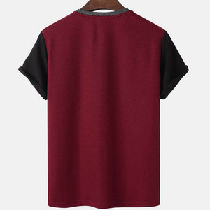 เสื้อยืดคอกลมผู้ชายผ้าฝ้าย 100% ราคาส่ง รับออกแบบโลโก้ ทรงหลวม สวมใส่สบาย ระบายอากาศได้ดี คุณภาพสูง - Product Image 2