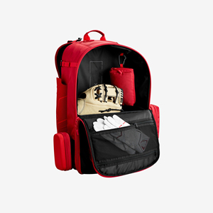 Trendy Waterproof Anti Theft Zipper <b>Baseball</b> <b>Bat</b> Backpack Custom Color Letter Print Sports Gym Gear Bag Durable Multi Pocket - Product Image 2