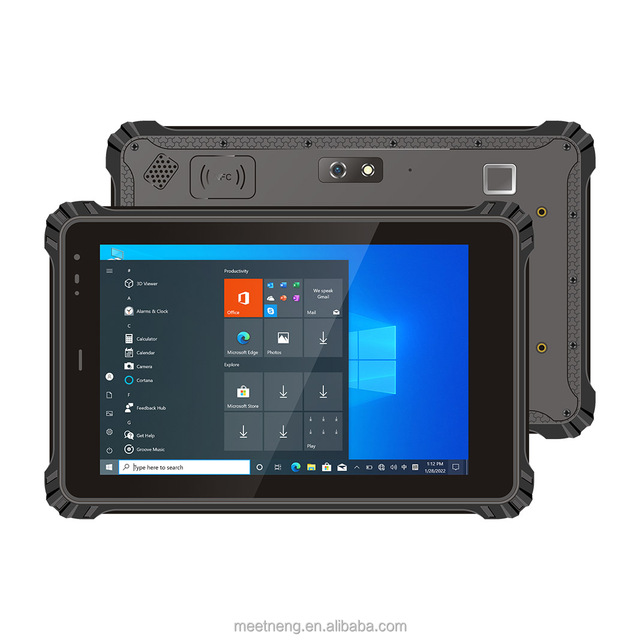 F6-08Z 10 8inch Windows Industrial Rugged Tablet Pc 12000 Mha Nfc Android Rugged Tablet I7 Ip67 Waterproof 4g 10" Rugged Tablet