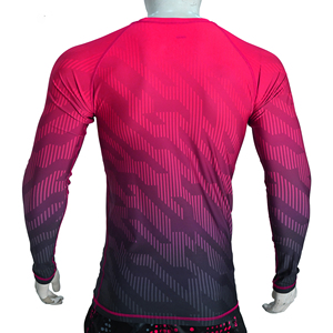T-shirt de combat personnalisé pour homme à manches courtes, sublimation BJJ MMA, séchage rapide, respirant, compression, sous-vêtement de sport - Product Image 5