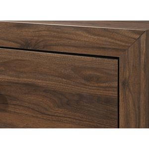 Bellissimo Letto a Pannelli Stile Contemporaneo per Letto Singolo in Finitura Ciliegio Marrone, 1 Pezzo, in Tessuto e Legno, Arredamento Camera da Letto - Product Image 2