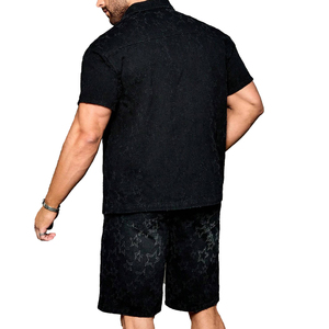 Men's Solid Denim Shorts <b>Sets</b> High Quality Breathable Quick Dry Summer Casual Streetwear 100% Cotton Low Price Stock Factory - Product Image 2