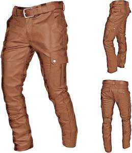 Pantalones de Hombre de Alta Calidad, Pantalones de Cuero de Invierno para Hombre, Diseño Personalizado de Primera Calidad, Ropa de Exterior a la Moda - Product Image 1