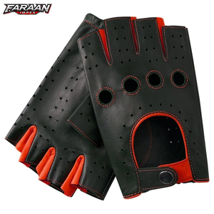 Guantes de Conducción Ligeros Personalizados con Estilo de Dedo Completo, Guantes de Cuero Cálidos para Invierno, Guantes Deportivos para Adultos, Ropa de Carreras - Product Image 1