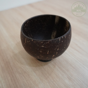 Hot Bán Sáng Tạo Tự Nhiên Làm Bằng Tay Sơn Mài Vỏ Dừa Cup Lâu Dài Logo Miễn Phí Cho Trà Cà Phê Món Tráng Miệng Uống Rượu Vang Thấp Moq - Product Image 4