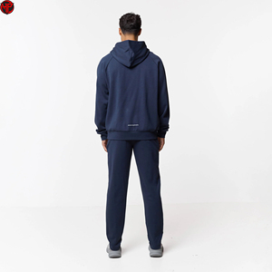 Mens Navy Jogger Pants Tracksuit <b>Trousers</b> Breathable Quick Dry Full Length Athletic Sweatpants Casual Wear - Product Image 2