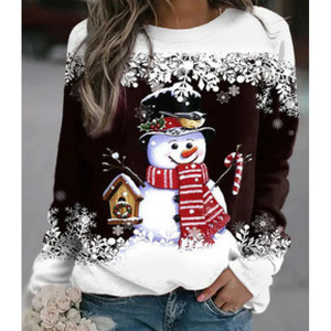Unisex Merry <b>Christmas</b> Raglan Sleeve Long Sleeve Color Block Front Logo Eco-Friendly Breathable <b>T</b>-<b>Shirt</b> - Product Image 2