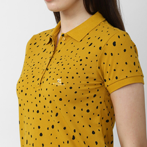 Polo de Mujer de Algodón Casual con Patrón Liso, Manga Corta, Tejido Transpirable, con Botones, para Verano 2026 - Product Image 6