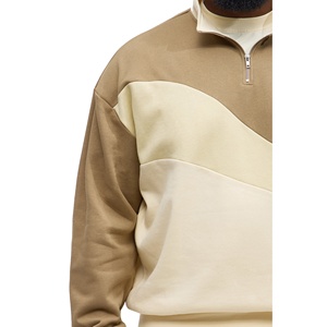 Ensemble de survêtement premium à col rond en coton et polyester pour le sport, la course, l'entraînement, le fitness et les loisirs, comprenant un sweat à capuche et un pantalon de survêtement personnalisables - Product Image 4