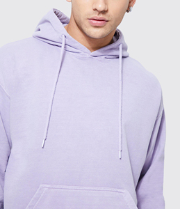 Your Brand Men's Hoodie Sweatshirt <b>Set</b> Purple Cotton French Terry Casual Autumn Wear Printed Letter Logo Front - Product Image 6