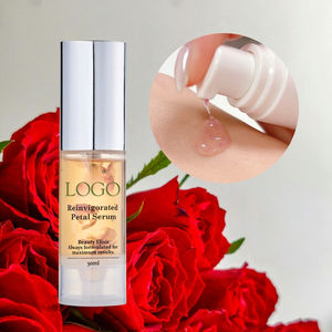 Wholesale <b>Rose</b> Plum Blossom Aloe Vera Facial Serum Hydrating Whitening Brightening Anti-Aging OEM ODM Private Label Skincare - Product Image 2