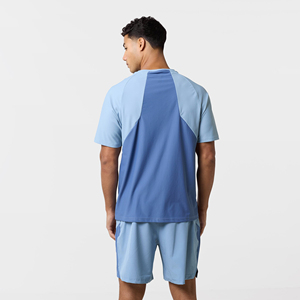 T Shirt Men's Clothing Summer Wear <b>Set</b> Cotton New Men Loose Short-Sleeved and T-shirt Shorts Two Piece Outfits <b>Set</b> - Product Image 4