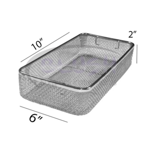 Stainless Steel Instruments Best Wire Mesh Trays Customized Top Design Surgical Hollow Ware Instruments By <b>Blush</b> Surgical - Product Image 6