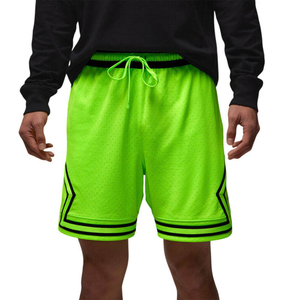 <b>Men's</b> Neon <b>Green</b> Knee Length Mid Waist Drawstring Quick Dry Breathable Vintage Sporty Workout Solid Board <b>Shorts</b> - Product Image 1