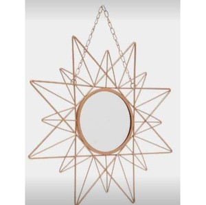 Miroir mural rond en laiton de qualité supérieure, miroir suspendu de luxe pour la décoration murale de la maison et de l'hôtel, disponible à la vente - Product Image 4