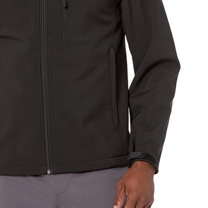 Men's Fashionable Softshell <b>Jackets</b> for Work with <b>Waterproof</b> Breathable <b>Warm</b> Softshell Fabric With Polyester Men's <b>Jackets</b> - Product Image 4