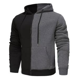 Sweat-shirts à capuche zippés pour hommes, de qualité supérieure, personnalisables, nouveau style, pour la gym et l'entraînement, taille optimale - Product Image 1