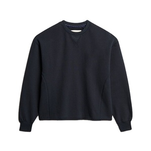 Nouveau design – Sweat-shirts pour femme en maille tricotée, coupe ajustée, épaules tombantes, couleur personnalisable, épais, élégants et de haute qualité - Product Image 1