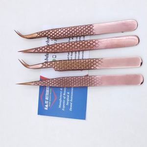 Classic Premium <b>Mink</b> <b>Eyelash</b> <b>Extensions</b> Tweezers Pointed Rose Gold Stainless Steel Sustainable Premium <b>Mink</b> <b>Eyelash</b> <b>Extensions</b> - Product Image 3