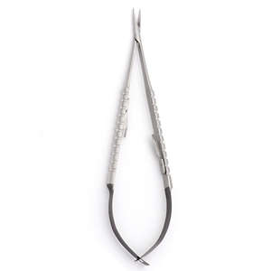 Portaagujas Castroviejo TC, Juego de Instrumentos Manuales con Mango de 18 cm y Extremo Negro, Instrumentos Dentales y Quirúrgicos - Product Image 6