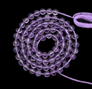 AAA+ Amethyst 4mm Faceted Coin Briolette Beads Natural <b>Pink</b> Amethyst Semi Precious Gemstone Fancy Loose Beads For Jewelry Making - Product Image 1