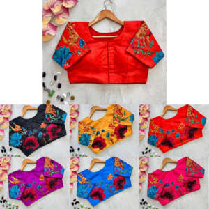 Elegante blusa hecha a mano antigua de seda pura de alta calidad - Product Image 4