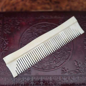 Fashion Eco-Friendly Handmade Modern Bone <b>Hair</b> <b>Comb</b> with Natural Shape for All <b>Hair</b> Types Art & Collectible - Product Image 3