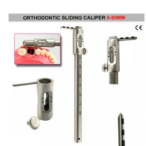 Calibrador deslizante de acero inoxidable de alta calidad, juego de instrumentos quirúrgicos dentales y de ortodoncia, ergonómico, con certificación CE - Product Image 4