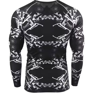 T-shirt de sport respirant et extensible à manches longues pour homme, idéal pour le surf et l'entraînement en salle de sport – Fabricant OEM - Product Image 6