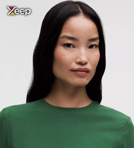 เสื้อยืดออกกำลังกายผู้หญิง XEEP แบบสบายๆ น้ำหนักเบา ทรงหลวม แขนสั้น ระบายอากาศดี คอวี ปักลายตัวอักษร - Product Image 3