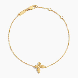 Delicada Pulsera de Cadena con Dijes de Mariposa y Diamantes - Product Image 4