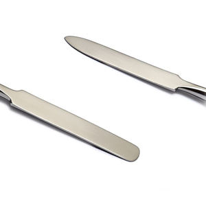 Espátula Manual de Acero Inoxidable para Mezclar Cemento Dental, Doble Extremo, 17 cm, Instrumento de Laboratorio Restaurador - Product Image 2