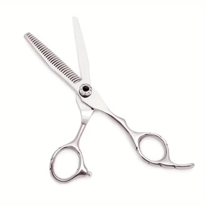 กรรไกรตัดผมมืออาชีพ กรรไกรตัดผมแบบแมนนวลสแตนเลสสำหรับร้านเสริมสวย - Product Image 4
