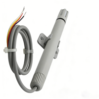 Tzone THT02C 4-20mA Monitor Meteorológico Profesional de Alta Precisión, Sensor de Temperatura y Humedad Relativa, Transmisor de Temperatura y Humedad