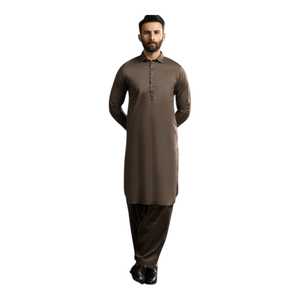 Nouveauté : Salwar Kameez pour hommes, vêtements ethniques traditionnels indiens et pakistanais, coton doux, coupe modeste, longueur genou, toutes saisons - Product Image 1