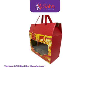 Cajas de Regalo Personalizables, Reciclables, Hechas a Mano con Materiales Biodegradables, Estampado en Relieve con Lámina Dorada, Laminación Mate, Papel Rígido - Product Image 1