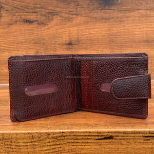 2025 New Top Designer <b>Textured</b> Genuine Leather Fashion Men's Short Wallet RFID Blocking Bifold Luxury Wallets Credit <b>Card</b> Holder - Product Image 6