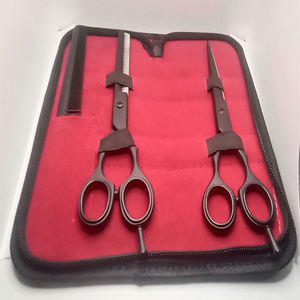 กรรไกรตัดผมตรง J2 Barber ใบมีดสแตนเลส 4Cr13 ปลายทู่ 28 ซี่ฟัน สำหรับซอยผม ใช้ได้กับคนถนัดขวา ด้ามจับสั้น - Product Image 5
