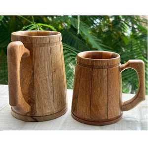 Mug Classique de Luxe en Bois Écologique, Compatible Micro-ondes, pour la Maison, le Bar et le Bureau - Product Image 5