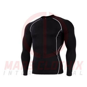 Conjunto Deportivo de Compresión para Hombre OEM ODM, de Alta Elasticidad, Secado Rápido, para Correr, Entrenamiento, Gimnasio, Ropa Deportiva - Product Image 4