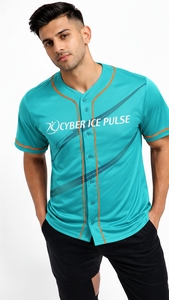 Camiseta de béisbol con estampado completo y acabado de sublimación premium, ideal para equipos deportivos y marcas de estilo de vida. - Product Image 5